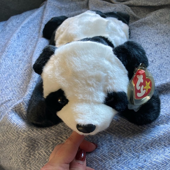 Ty Beanie baby Buddy Panda Bear Peking - Picture 1 of 7